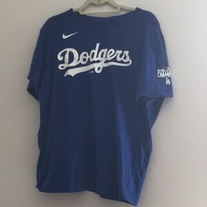 LA Dodgers 2020 World Series Champions Corey Seager T-shirt